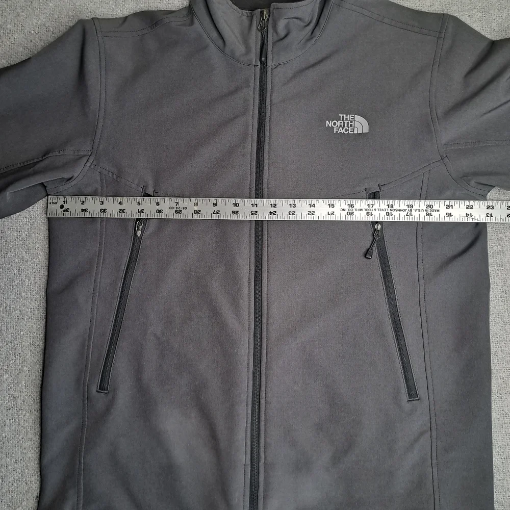 The North Face Flashdry Jacket Men's Size Large Gray RDT‎ Softshell Windbreaker